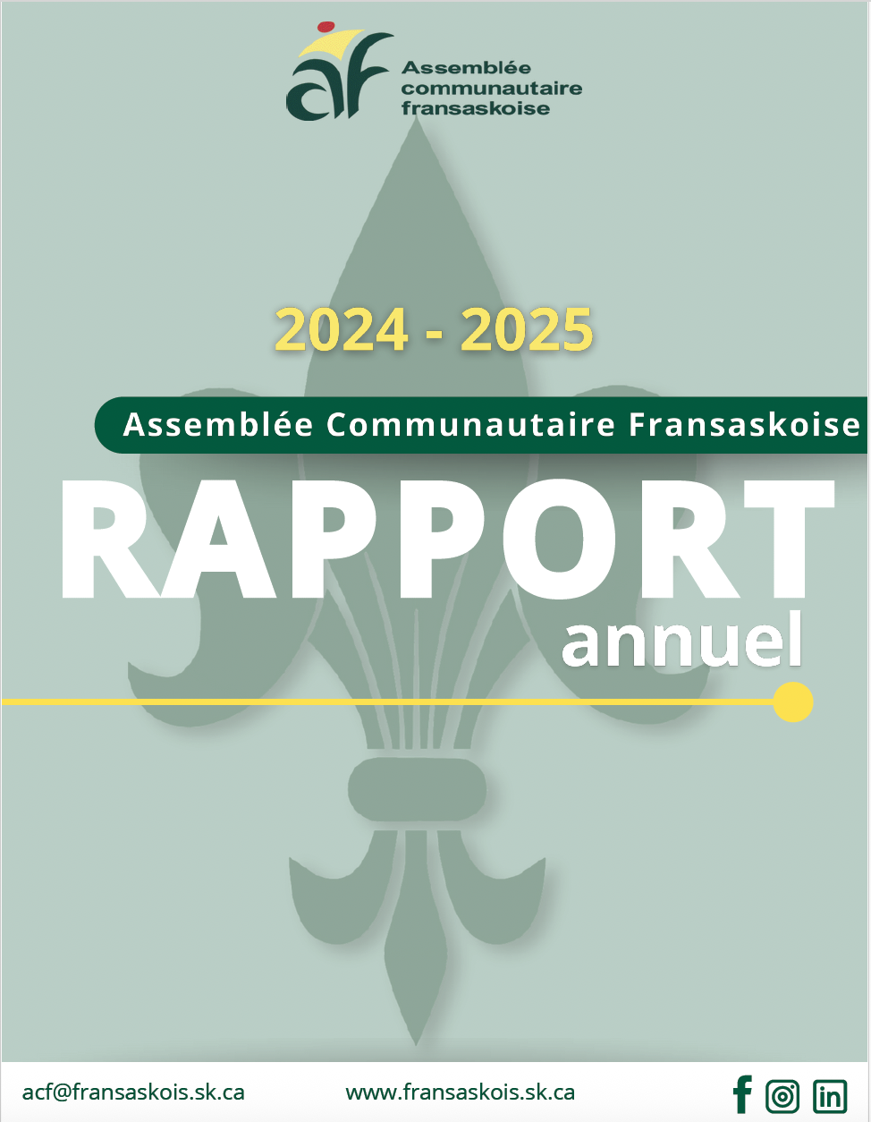 Rapport Annuel 2024-2025 de l'Assemblée Communautaire Fransaskoise 